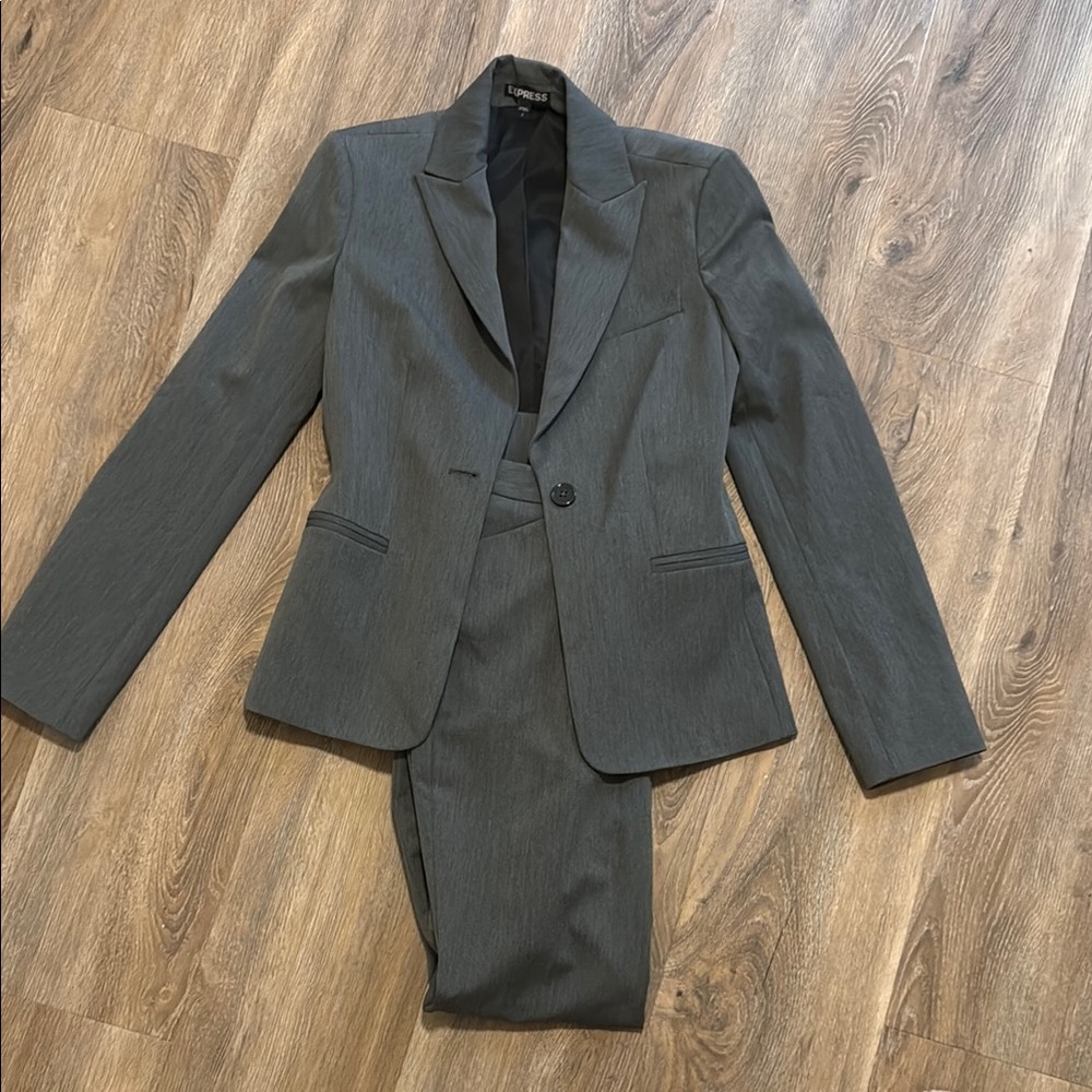 Women’s Gray suit by Express